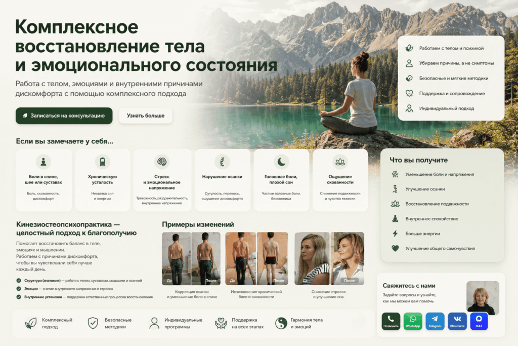 Приглашение в кинезиоостеопсихопрактику