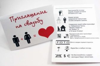 ошибки в свадебных приглашениях